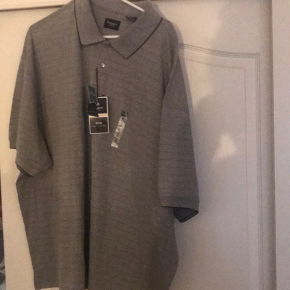 Haggar Other - NWT Sz 4x  gray polo shirt haggar